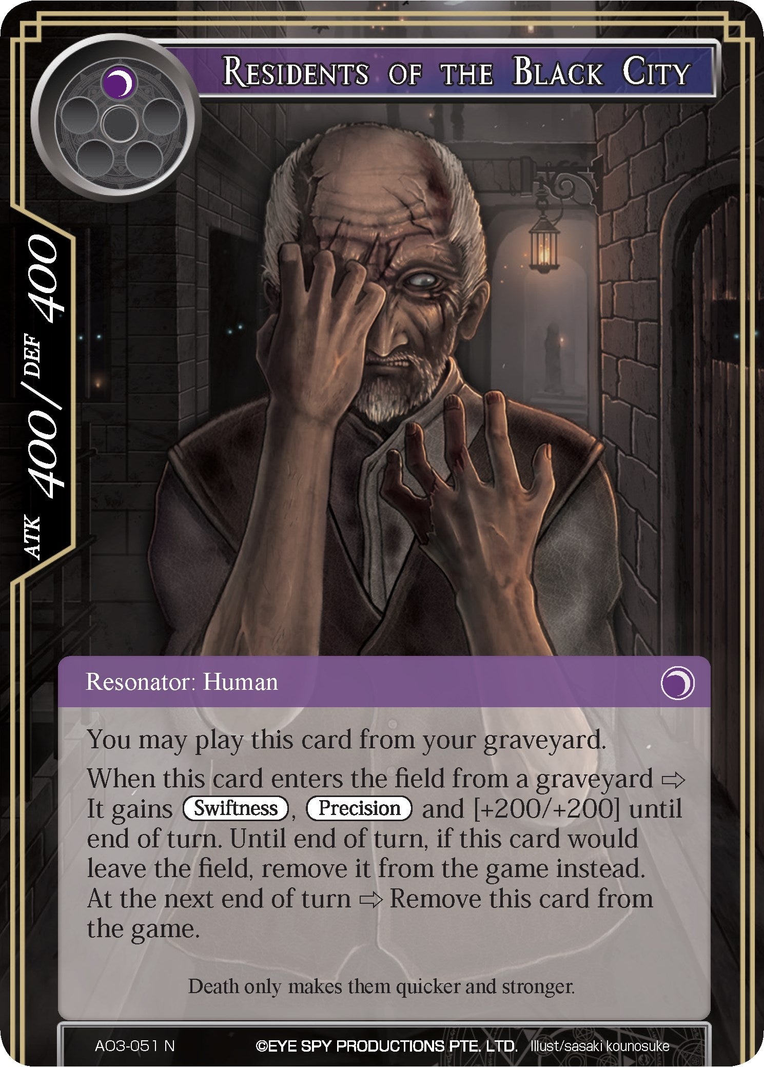 Residents of the Black City (3051) [AO3] - Force of Will Single
