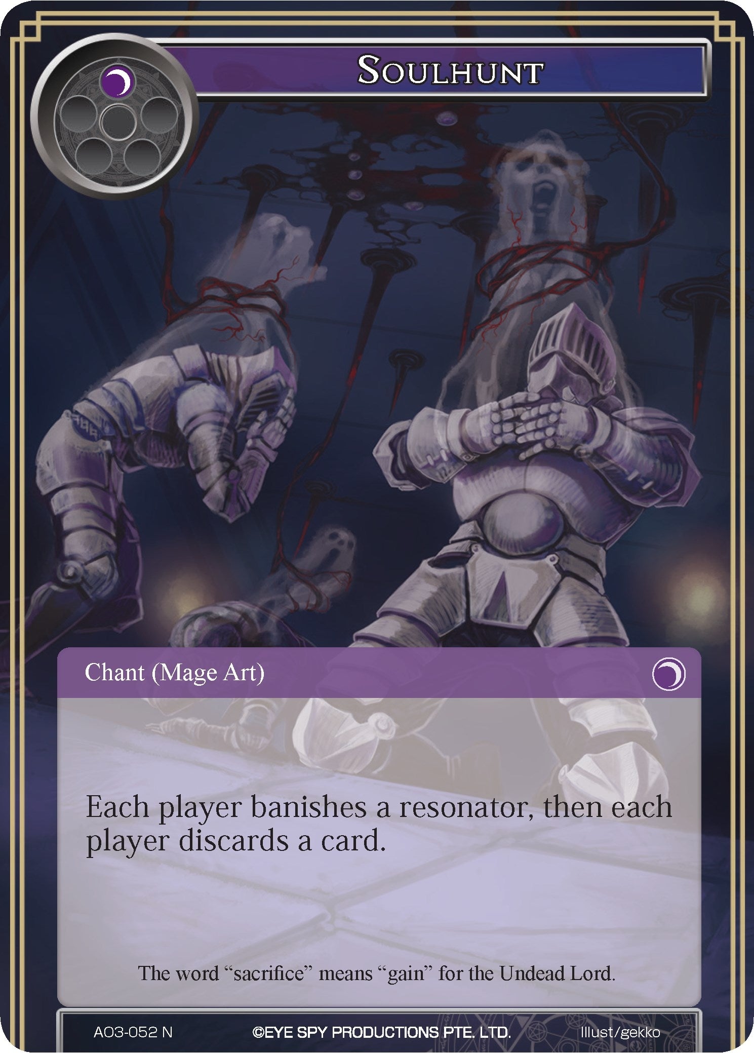 Soulhunt (3052) [AO3] - Force of Will Single