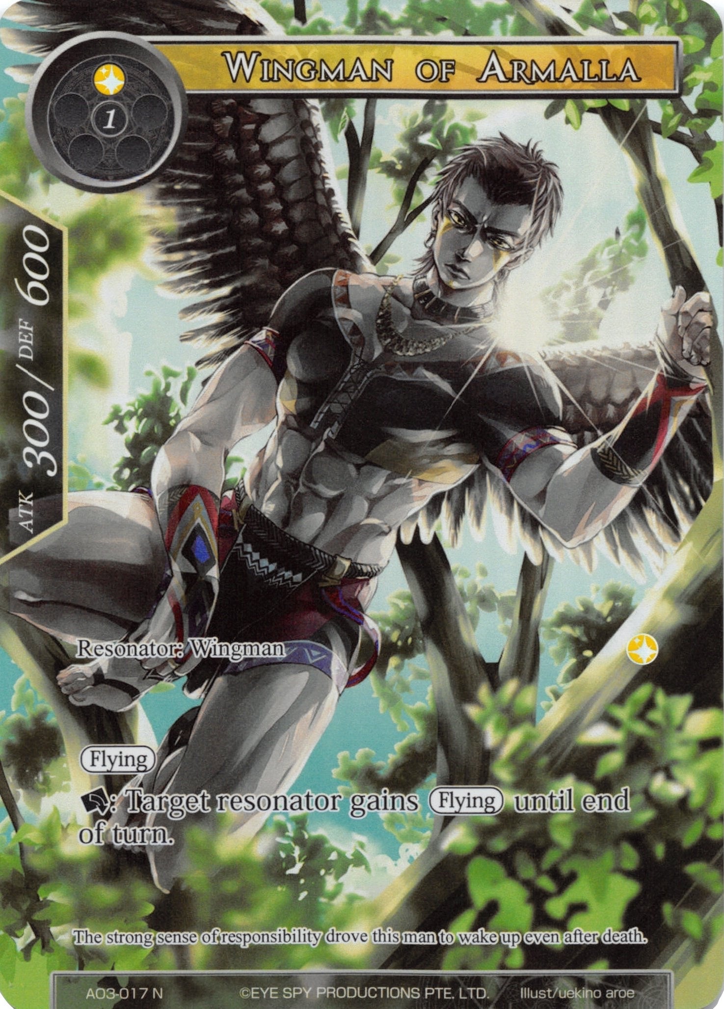 Wingman of Armalla (Full Art) (3017) [AO3] - Force of Will Single
