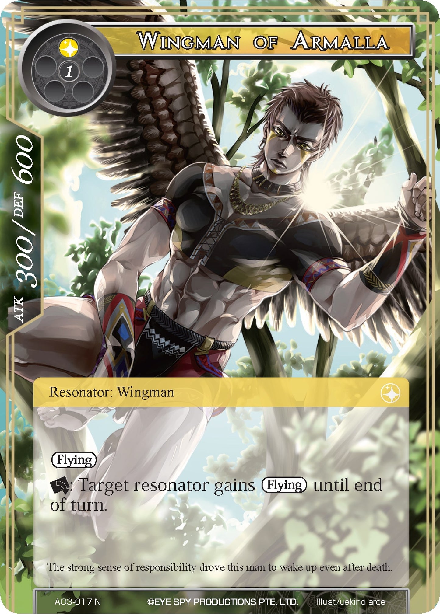 Wingman of Armalla (3017) [AO3] - Force of Will Single
