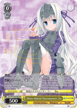 Silver-Haired Necromancer Eu (FBR) (65003) [Fab/W65] - Weiss Schwarz Single
