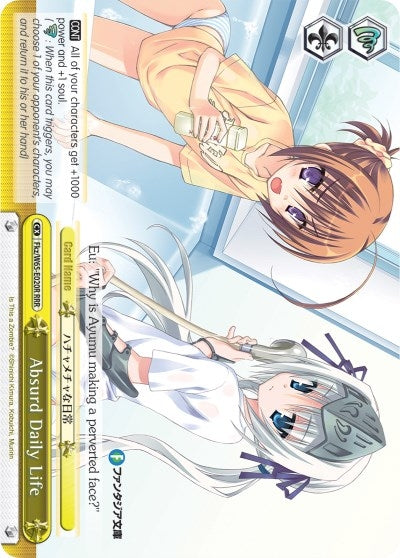 Absurd Daily Life (RRR) (65020) [Fab/W65] - Weiss Schwarz Single