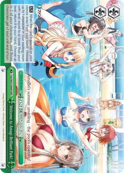 Welcome to Amagi Brilliant Park! (RRR) (65040) [Fab/W65] - Weiss Schwarz Single
