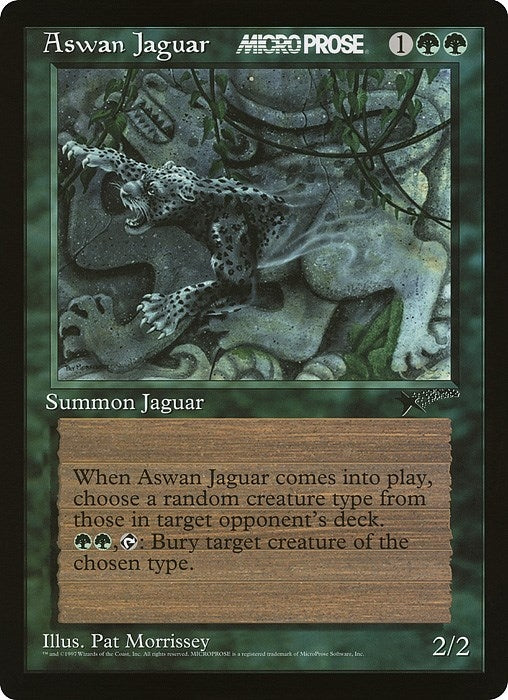 Aswan Jaguar (MicroProse) [OVER] - MTG Single