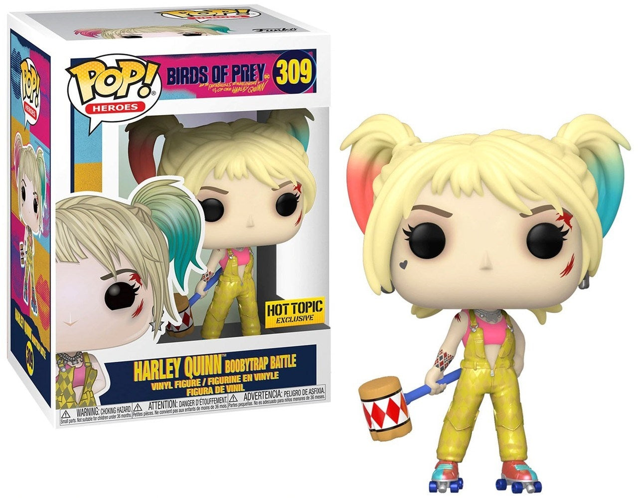 Birds of Prey: Harley Quinn Boobytrap Battle (Hot Topic Exclusive) (309) [POP!] - Funko Sealed