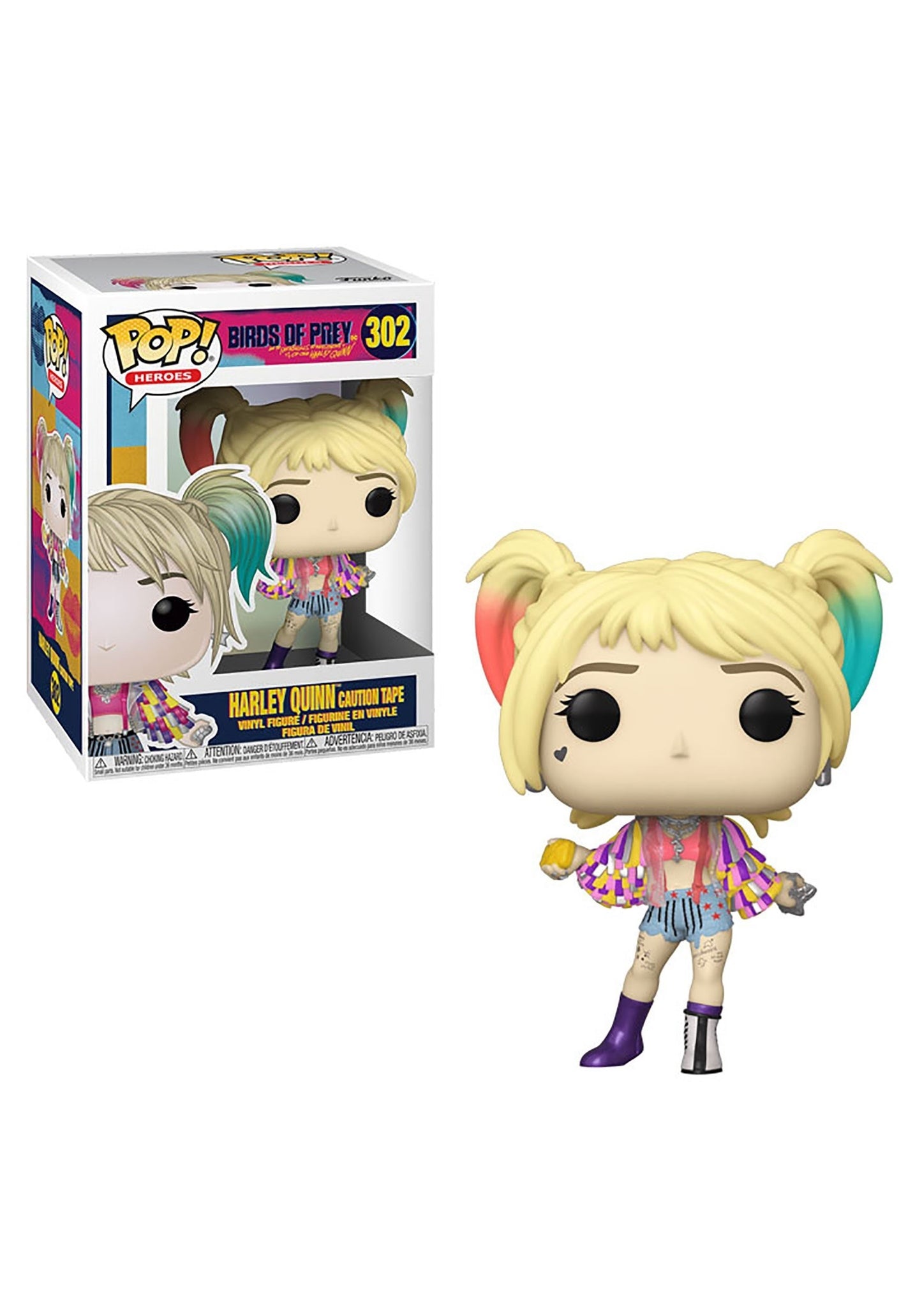 Birds of Prey: Harley Quinn Caution Tape (302) [POP!] - Funko Sealed