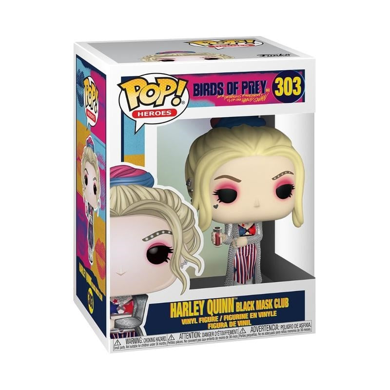 Birds of Prey: Harley Quinn Black Mask Club (303) [POP!] - Funko Sealed