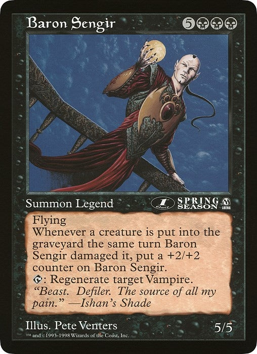Baron Sengir (1st place) (Arena League) [OVER] - MTG Single