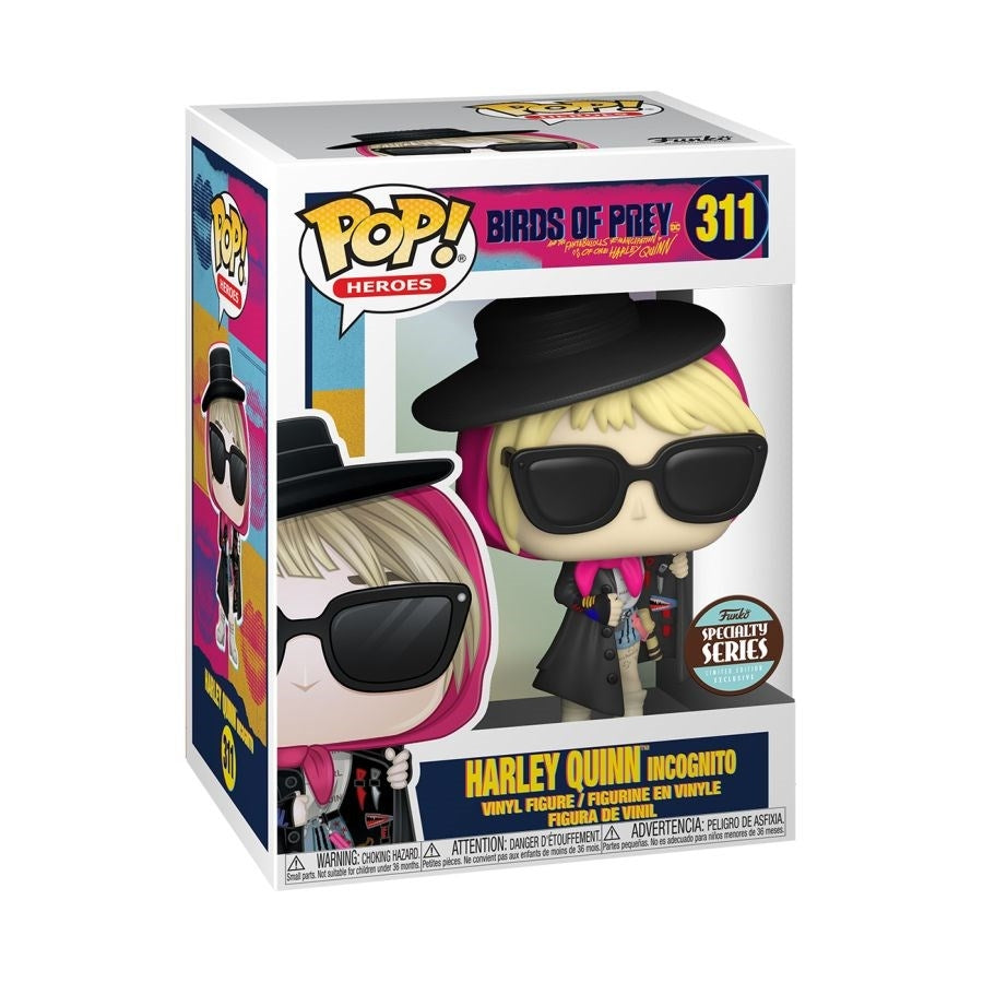 Birds of Prey: Harley Quinn Incognito (Specialty Series Exclusive) (311) [POP!] - Funko Sealed
