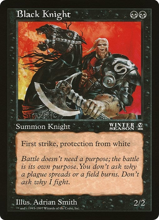Black Knight (Arena League) [OVER] - MTG Single