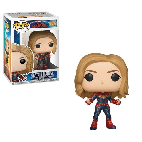 Captain Marvel: Captain Marvel (Bobble-Head) (425) [POP!] - Funko Sealed