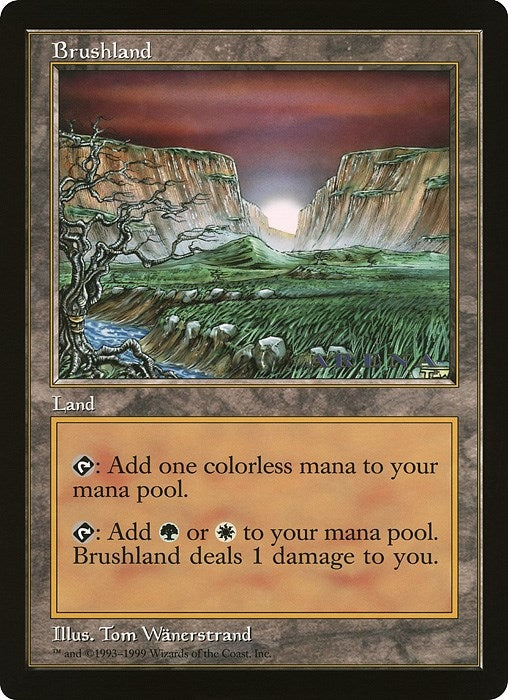 Brushland (Arena League) [OVER] - MTG Single