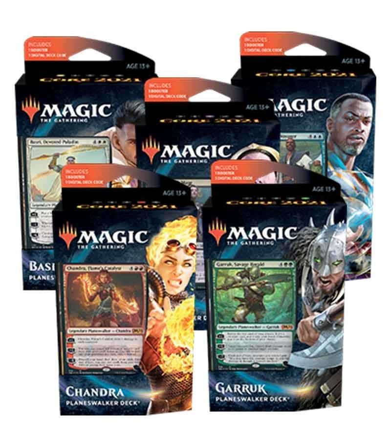 Core Set 2021 - Planeswalker Deck [Set of 5] [M21] - MTG Sealed