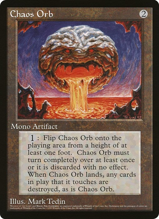Chaos Orb (InQuest Magazine) [OVER] - MTG Single