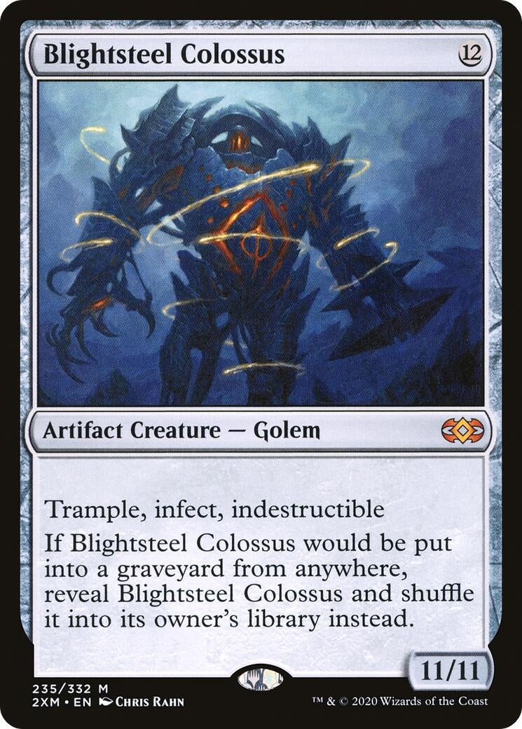 Blightsteel Colossus (235) [2XM] - MTG Single