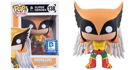 DC Comics: Hawkgirl (Legion of Collectors Exclusive) (138) [POP!] - Funko Sealed