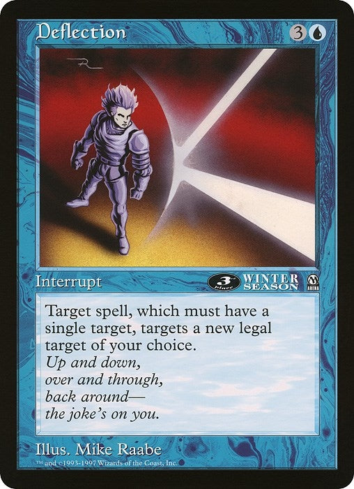 Deflection (3rd Place) (Arena League) [OVER] - MTG Single