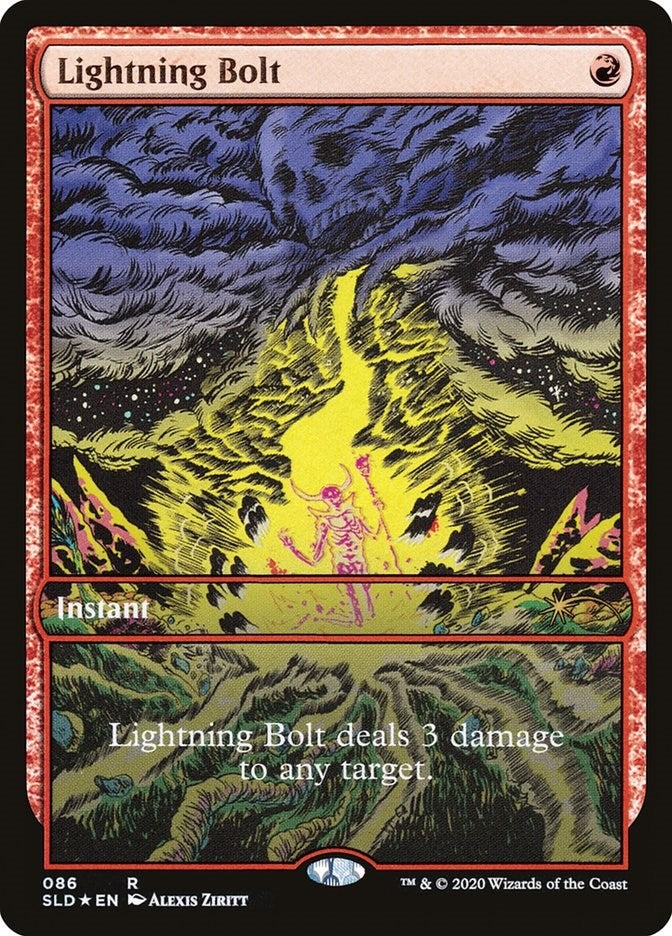 Lightning Bolt (086) (86) [SLD] - MTG Single