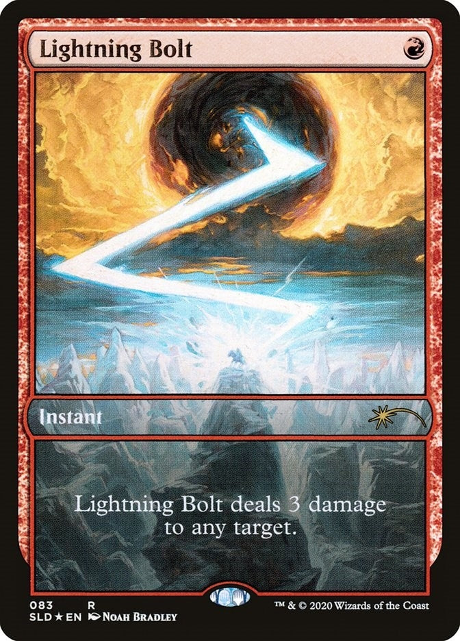 Lightning Bolt (083) (83) [SLD] - MTG Single