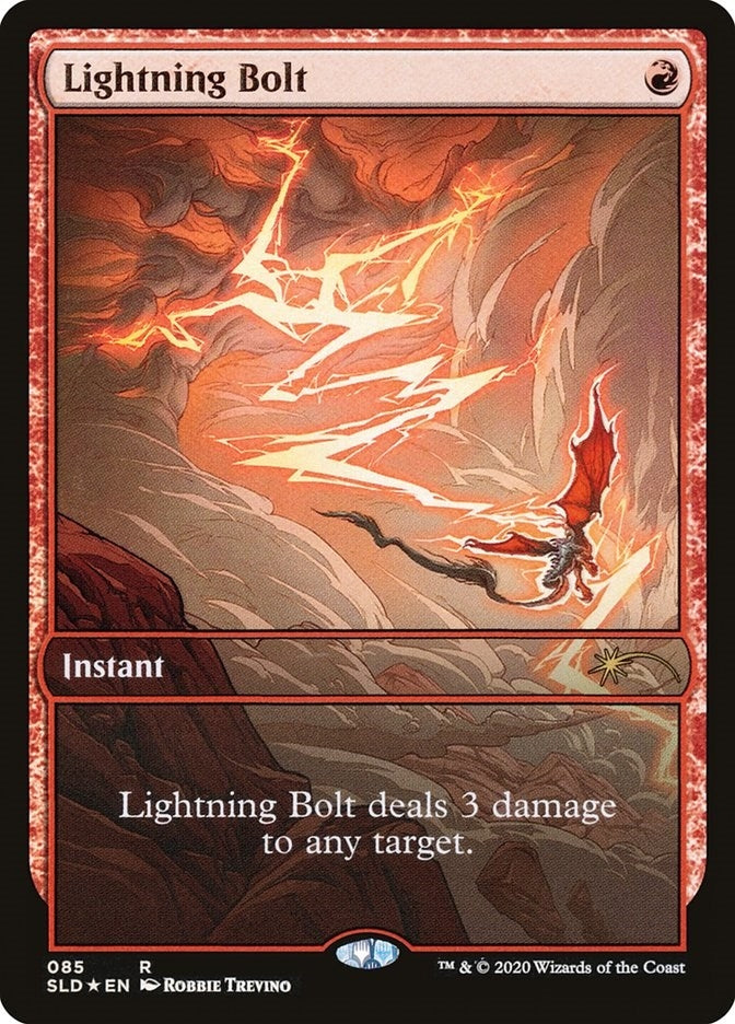 Lightning Bolt (085) (85) [SLD] - MTG Single