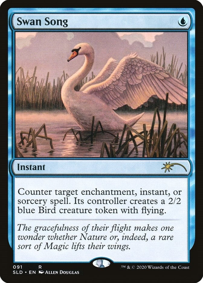 Swan Song (91) [SLD] - MTG Single