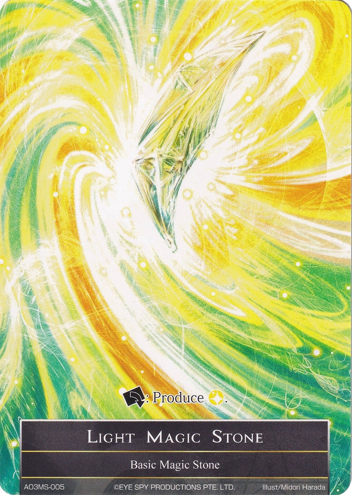 Light Magic Stone - AO3MS-005 (3005) [AO3] - Force of Will Single