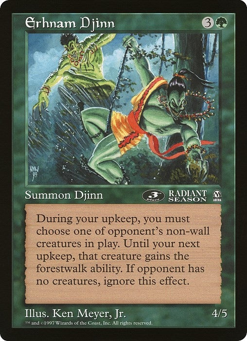 Erhnam Djinn (3rd Place) (Arena League) [OVER] - MTG Single