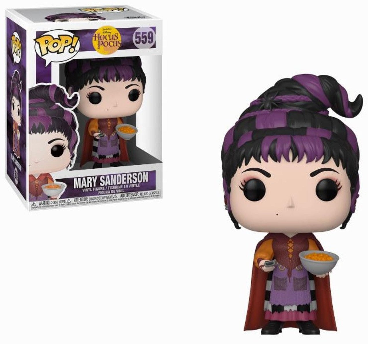 Hocus Pocus: Mary Sanderson (with Cheese Puffs) (559) [POP!] - Funko Sealed