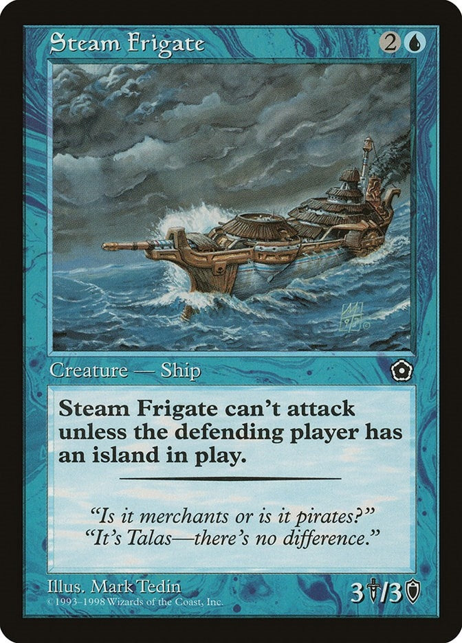 Steam Frigate [P02] - MTG Single