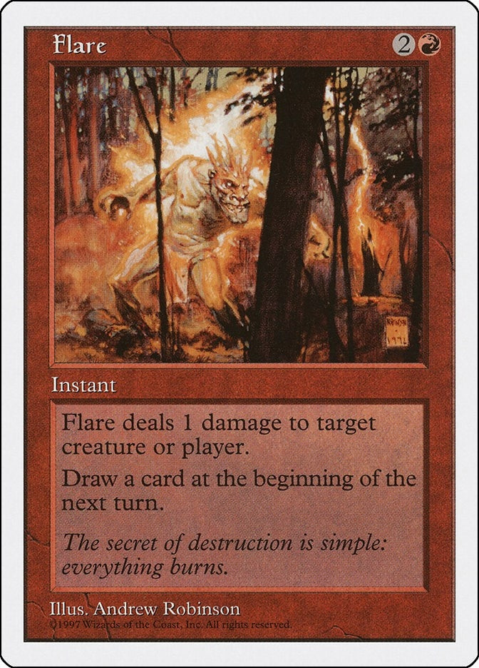 Flare [5ED] - MTG Single