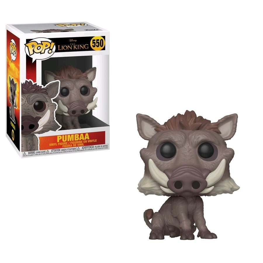 The Lion King (2019): Pumbaa (550) [POP!] - Funko Sealed