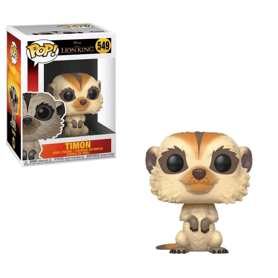 The Lion King (2019): Timon (549) [POP!] - Funko Sealed