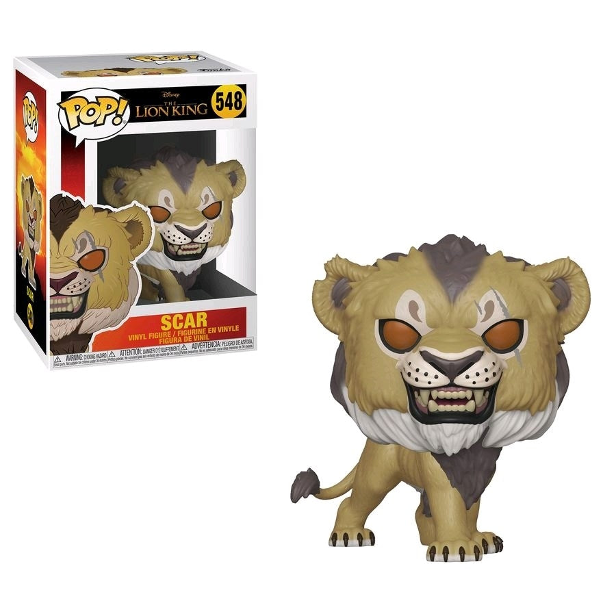 The Lion King (2019): Scar (548) [POP!] - Funko Sealed