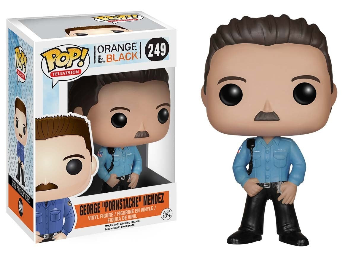 Orange is the New Black: George ’Pornstache’ Mendez (249) [POP!] - Funko Sealed