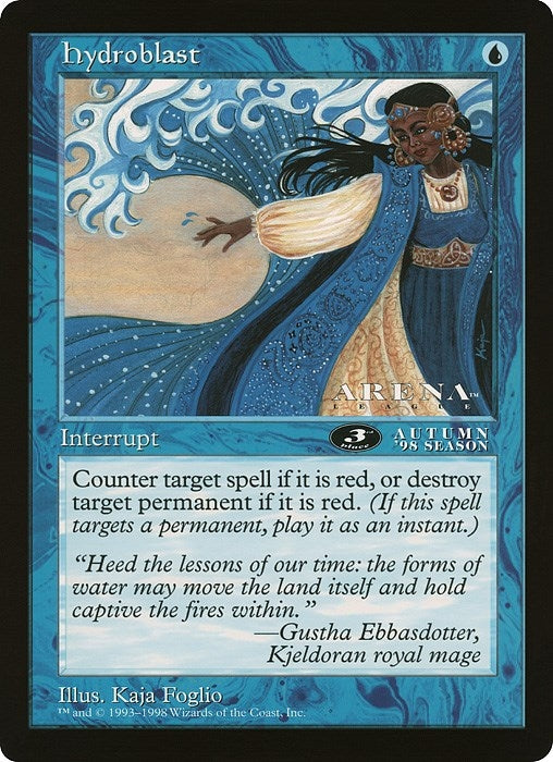 Hydroblast (3rd Place) (Arena League) [OVER] - MTG Single