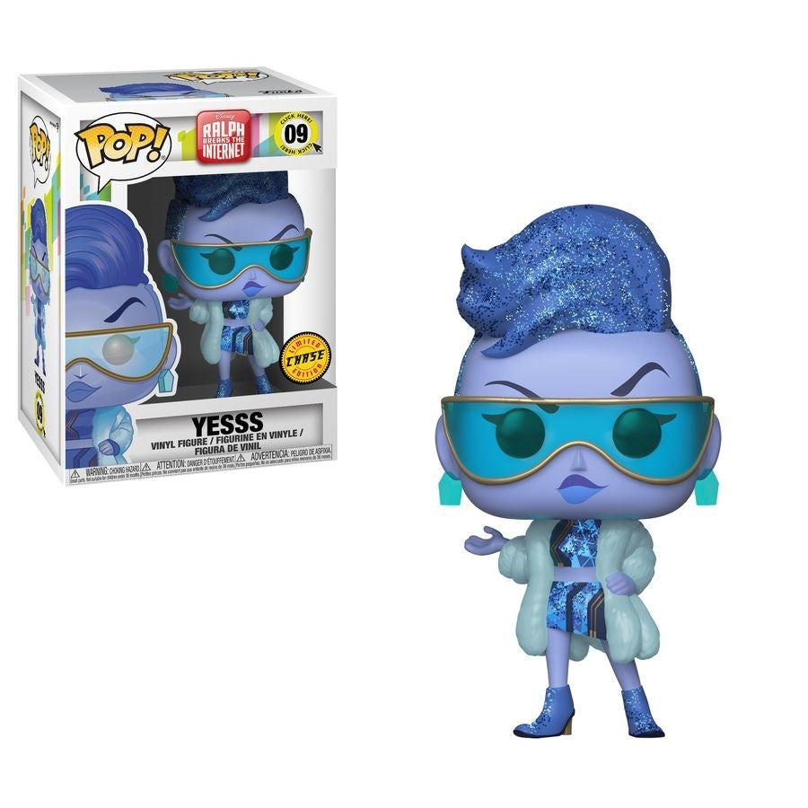 Wreck-It Ralph 2: Ralph Breaks the Internet: Yesss (Fur Coat) (Limited Edition Chase) (9) [POP!] - Funko Sealed