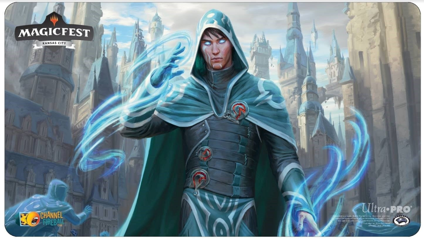Magic MagicFest 2019 Playmat: Kansas City - Jace Wielder of Mysteries - Playmats Sealed