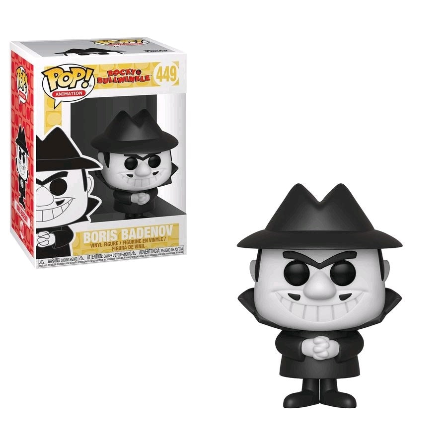 Rocky and Bullwinkle: Boris Badenov (449) [POP!] - Funko Sealed