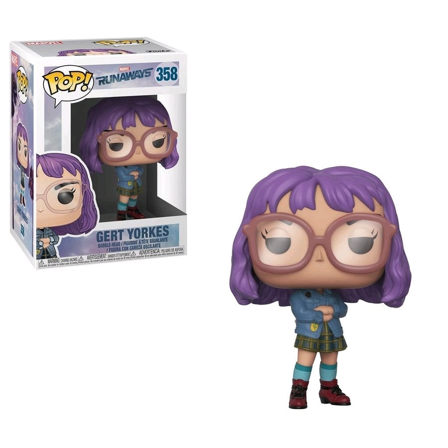 Runaways: Gert Yorkes (358) [POP!] - Funko Sealed