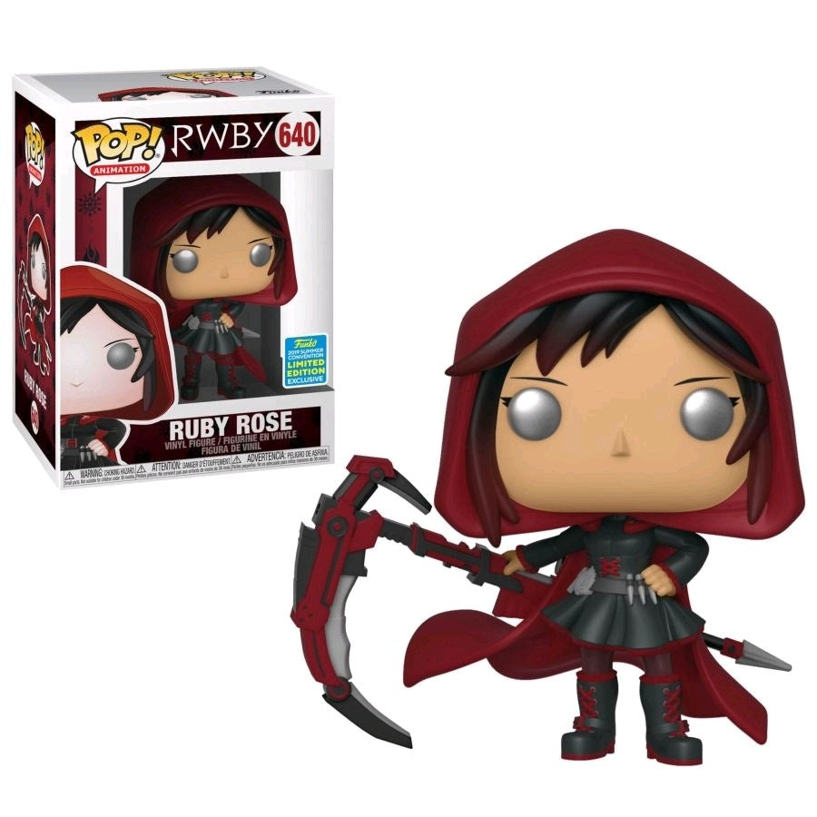 RWBY: Ruby Rose (SDCC Exclusive) (640) [POP!] - Funko Sealed