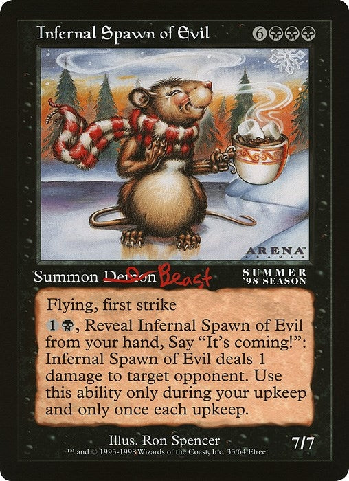 Infernal Spawn of Evil (Arena League) [OVER] - MTG Single