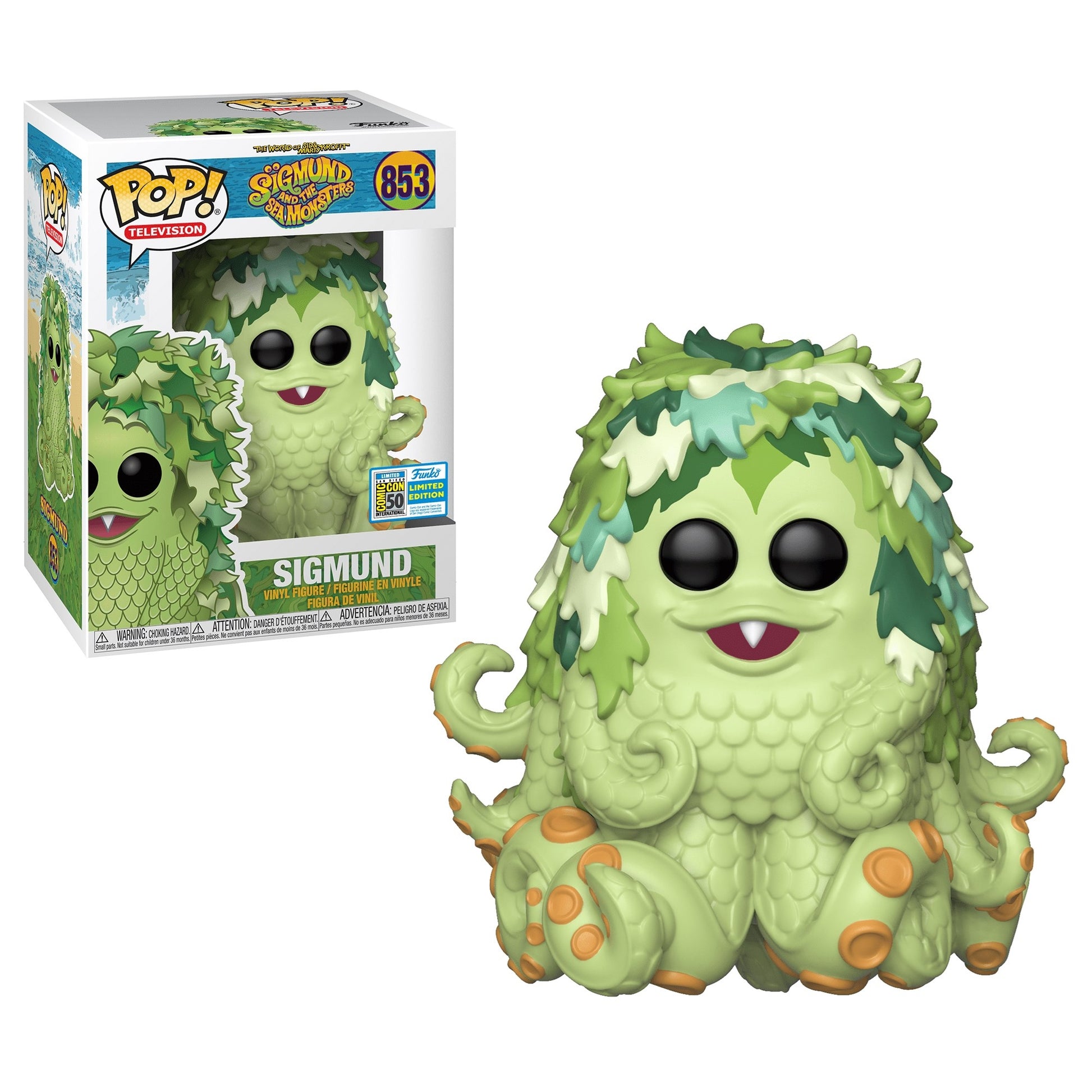 Sigmund and the Sea Monsters: Sigmund (853) [POP!] - Funko Sealed