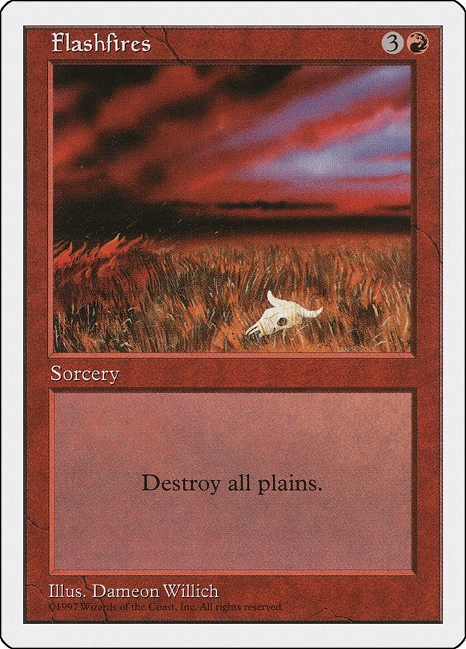 Flashfires [5ED] - MTG Single