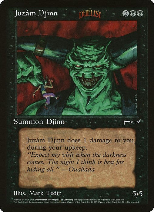 Juzam Djinn (Arena League) [OVER] - MTG Single