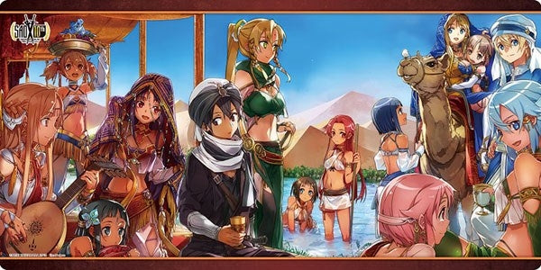 Bushiroad Rubber Mat (Wide) Sword Art Online 10th Anniversary - Sabaku no Utage - Playmats Sealed