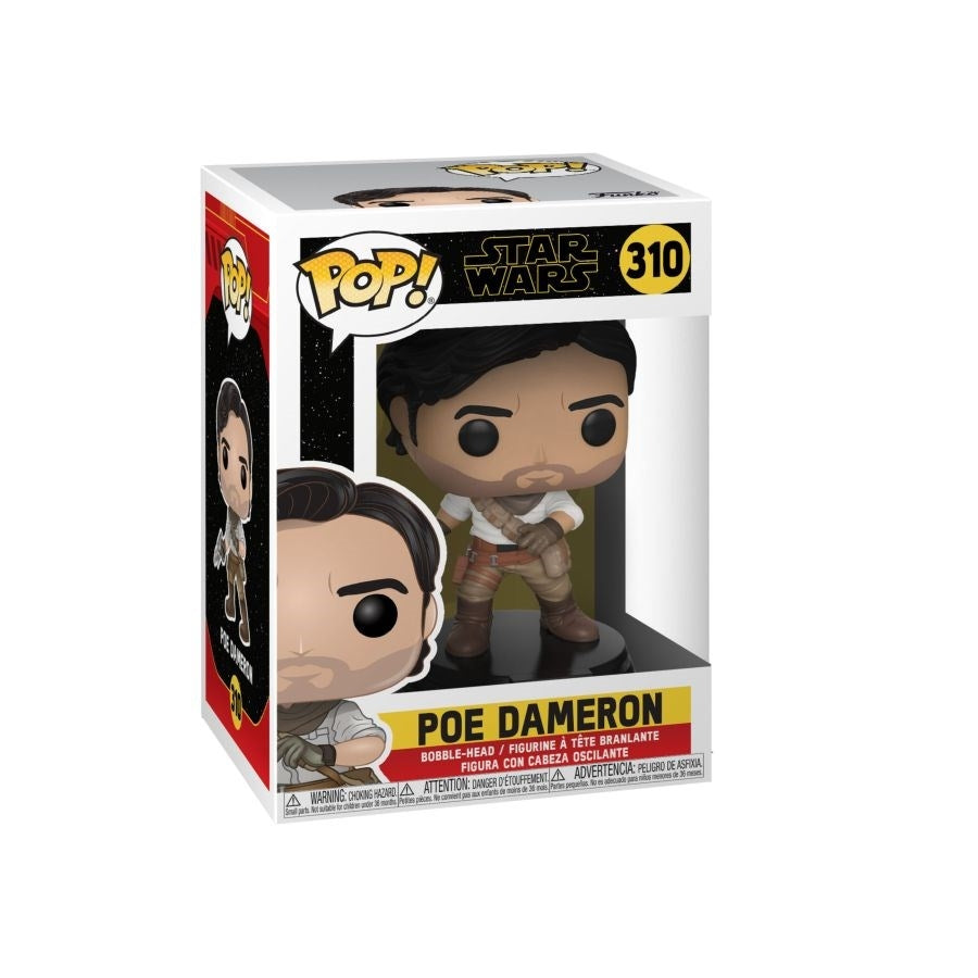 Star Wars: The Rise of Skywalker: Poe Dameron (Bobble-Head) (310) [POP!] - Funko Sealed