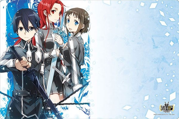 Bushiroad Rubber Mat Collection Vol.537: Sword Art Online 10th Anniversary - Alicization Turning Kirito & Tiese & Ronye