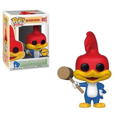 Woody Woodpecker: Woody Woodpecker (with Mallet) (Limited Edition Chase) (495) [POP!] - Funko Sealed