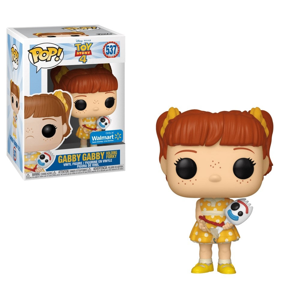 Toy Story 4: Gabby Gabby (Holding Forky) (Walmart Exclusive) (537) [POP!] - Funko Sealed