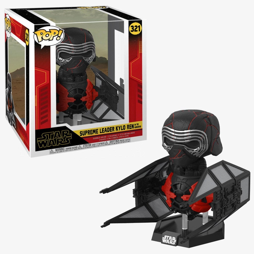 Star Wars: The Rise of Skywalker: Supreme Leader Kylo Ren (In The Whisper) (Bobble-Head) (321) [POP!] - Funko Sealed
